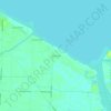 Aplin Beach topographic map, elevation, terrain