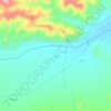 Land topographic map, elevation, terrain