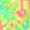 La Gente topographic map, elevation, terrain