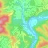 Buckeye topographic map, elevation, terrain