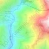 Laharepauwa topographic map, elevation, terrain