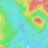 Madawaska Highlands topographic map, elevation, terrain