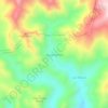 Sacua Abajo topographic map, elevation, terrain