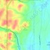 Snodgrass Hill topographic map, elevation, terrain