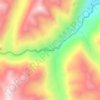 Muchac topographic map, elevation, terrain