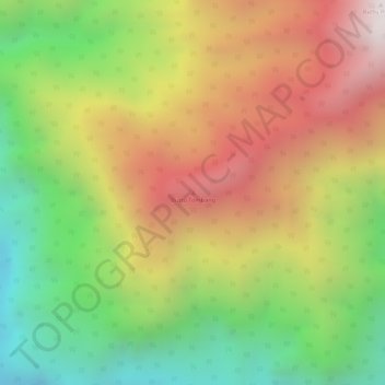 Buttu Tombang topographic map, elevation, terrain