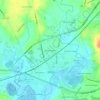 Elkton Heights topographic map, elevation, terrain