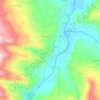 Sefaköy topographic map, elevation, terrain
