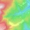 Snug Falls topographic map, elevation, terrain
