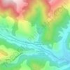 Clot de Vallvigil topographic map, elevation, terrain