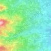 Le Fond de Blacé topographic map, elevation, terrain