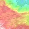 Patean topographic map, elevation, terrain