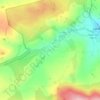 Parkend topographic map, elevation, terrain