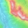 Punta della Croce topographic map, elevation, terrain