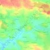 Le Bignon topographic map, elevation, terrain