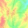 Mexia topographic map, elevation, terrain