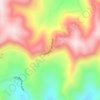 Douglas Pass topographic map, elevation, terrain