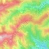 La Batie topographic map, elevation, terrain