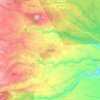 Teocelo topographic map, elevation, terrain