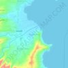 Bugaan East topographic map, elevation, terrain