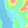 Excursion Inlet topographic map, elevation, terrain