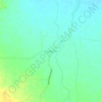 Carilucud topographic map, elevation, terrain