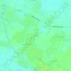 Kriwen topographic map, elevation, terrain