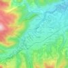 Plaine Saint-Martin topographic map, elevation, terrain