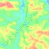 Brownsville topographic map, elevation, terrain