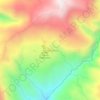 Kwelamdua topographic map, elevation, terrain