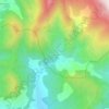 Les Chaudrons topographic map, elevation, terrain