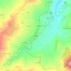Carpaneto topographic map, elevation, terrain