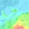 Te Kohanga topographic map, elevation, terrain