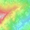 Villora topographic map, elevation, terrain
