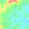 Magbato topographic map, elevation, terrain