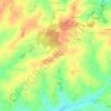 La Jambuère topographic map, elevation, terrain