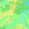 Landal Dwergter Sand topographic map, elevation, terrain