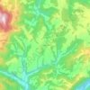 Forest Hill topographic map, elevation, terrain