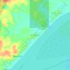 Amazonas topographic map, elevation, terrain