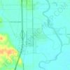 Hills topographic map, elevation, terrain