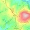 Kelly Bray topographic map, elevation, terrain