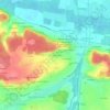 La Croix Blanche topographic map, elevation, terrain