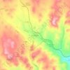 Las Alcubillas Altas topographic map, elevation, terrain