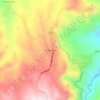 La Armenia topographic map, elevation, terrain