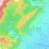 Huya topographic map, elevation, terrain
