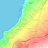 Urbanización Jardín del Sol topographic map, elevation, terrain