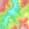 Goshen topographic map, elevation, terrain