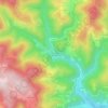 La Chapelle-sous-Rochepaule topographic map, elevation, terrain