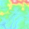 Edathode topographic map, elevation, terrain