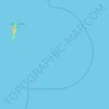 Cayo Bolivar (West Cay) topographic map, elevation, terrain